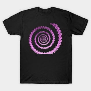 Infinite fractal spiral T-Shirt